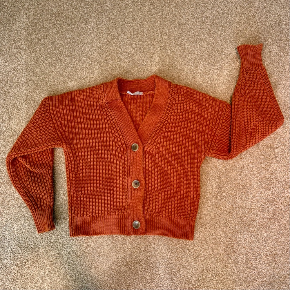 Everlane Cropped Cardigan